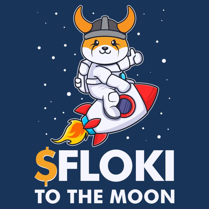 Floki To The Moon Floki Inu Cryptocurrency Bitcoin Infant Baby Jersey Bodysuit