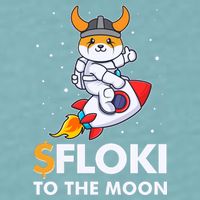 Floki To The Moon Floki Inu Cryptocurrency Bitcoin Sueded Cloud Jersey T-Shirt