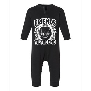 Friends Til The End Infant Fleece One Piece