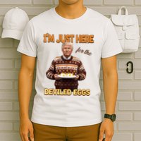 Funny Trump Thanksgiving IM Just Here For The Deviled Eggs T-Shirt