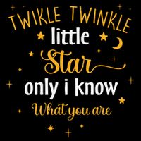Funny Twinkle Twinkle Little Star Only I Know What You Are Mousepad