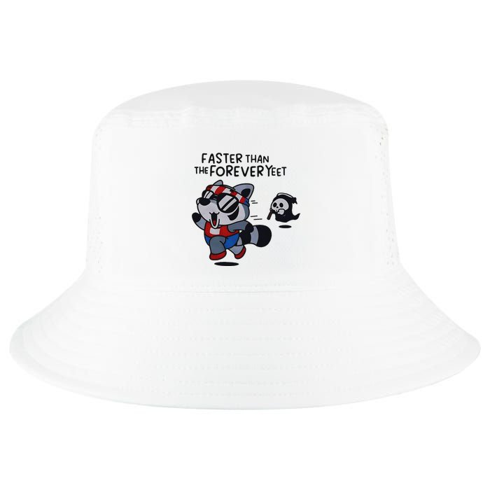 Faster Than The Forever Yeet Run Away Faster Cool Comfort Performance Bucket Hat