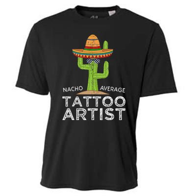 Funny Tattooist Tattoo Artist Cooling Performance Crew T-Shirt