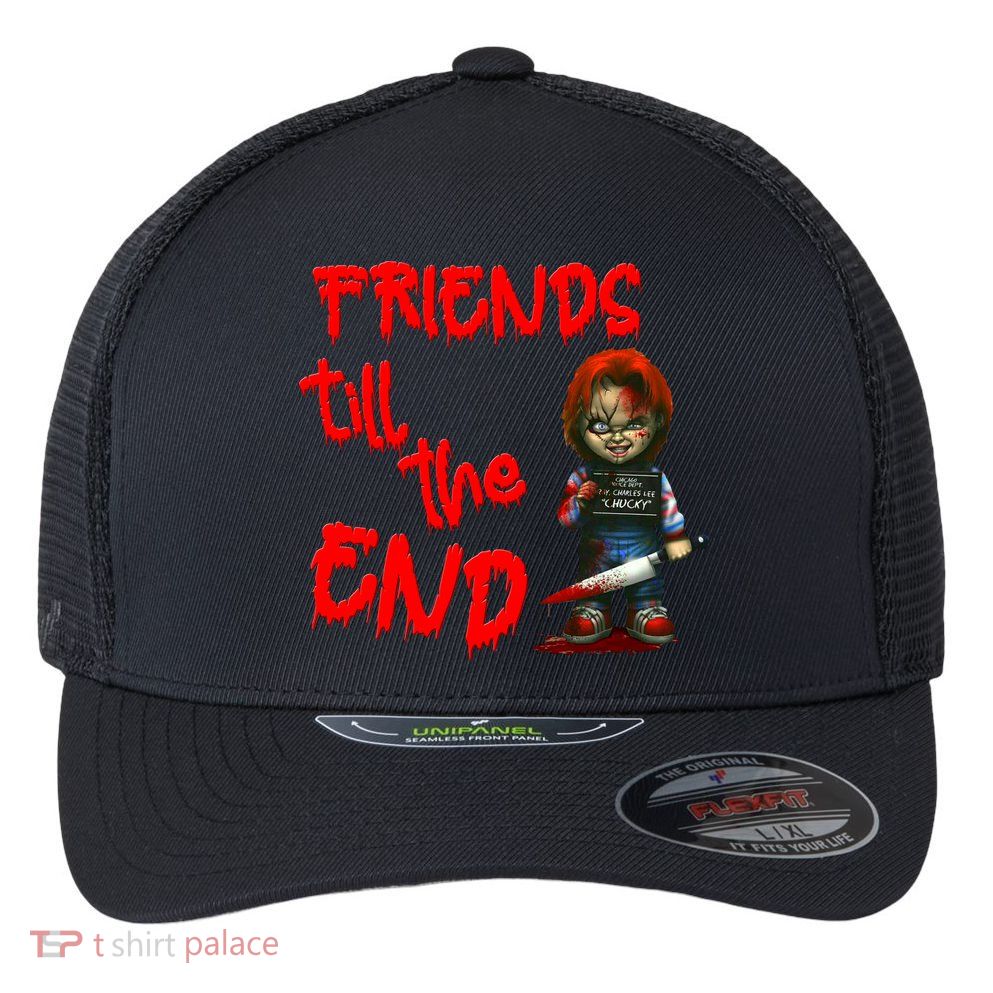 Friends Till The End Flexfit Unipanel Trucker Cap