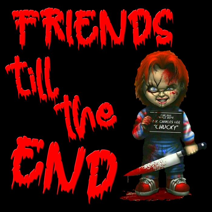 Friends Till The End Drawstring Bag