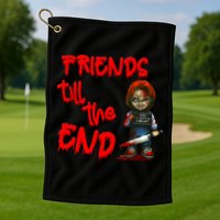 Friends Till The End Golf Towel