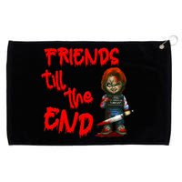 Friends Till The End Grommeted Golf Towel