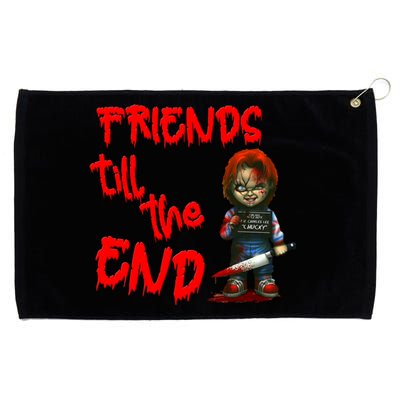 Friends Till The End Grommeted Golf Towel