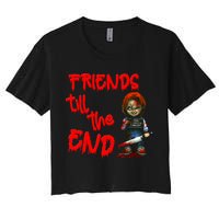 Friends Till The End Women's Crop Top Tee