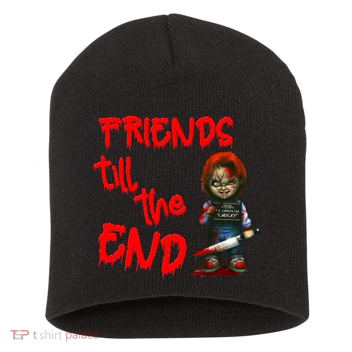 Friends Till The End Short Acrylic Beanie