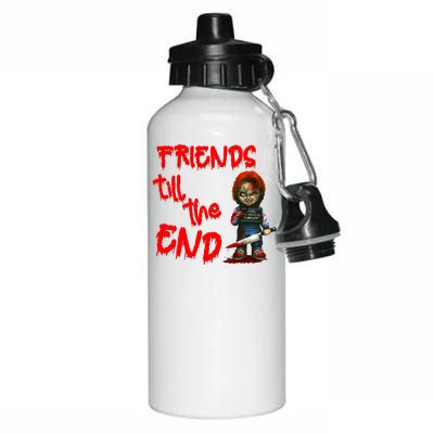 Friends Till The End Aluminum Water Bottle