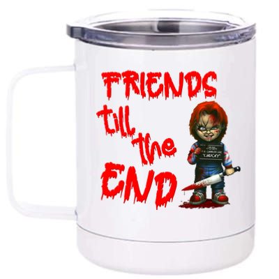 Friends Till The End 12 oz Stainless Steel Tumbler Cup