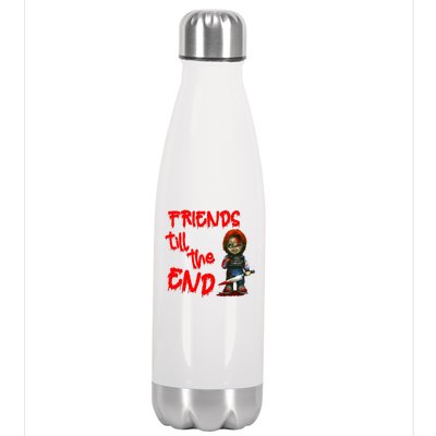 Friends Till The End Stainless Steel Insulated Water Bottle