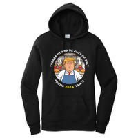 Funny Trump Theres Gonna Be Alot Of Salt Trump Vance 2024 Women's Pullover Hoodie