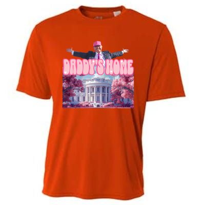 Funny Trump Take America Back DaddyS Home Trump 2024 Cool Gift Cooling Performance Crew T-Shirt