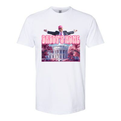 Funny Trump Take America Back DaddyS Home Trump 2024 Cool Gift Softstyle CVC T-Shirt