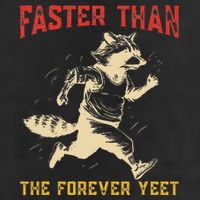 Faster Than The Forever Yeet Funny Knit Cap Winter Beanie