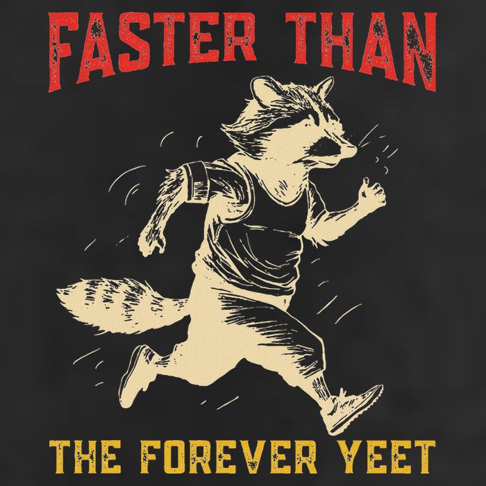Faster Than The Forever Yeet Funny Knit Cap Winter Beanie