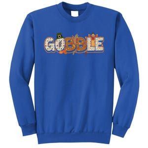 Funny Thanksgiving Turkey Day Gobble Gift Sweatshirt