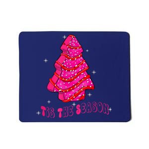 Funny Tis The Season Christmas Tree Cakes Debbie Mousepad