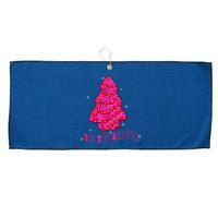 Funny Tis The Season Christmas Tree Cakes Debbie Large Microfiber Waffle Golf Towel