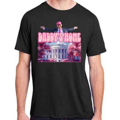 Funny Trump Take America Back Daddys Home Trump 2024 Adult ChromaSoft Performance T-Shirt