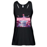 Funny Trump Take America Back Daddys Home Trump 2024 Ladies Essential Flowy Tank