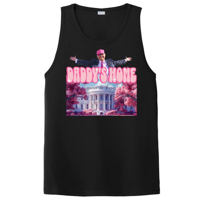 Funny Trump Take America Back Daddys Home Trump 2024 PosiCharge Competitor Tank