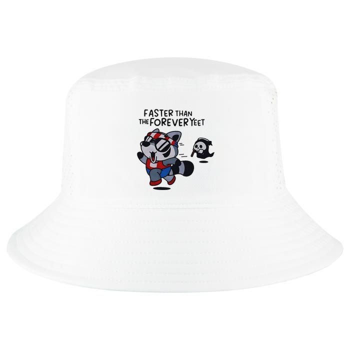 Faster Than The Forever Yeet Run Away Faster Cool Comfort Performance Bucket Hat