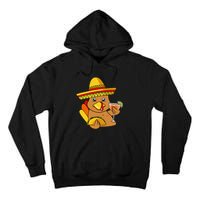 Festive Turkey Taco Celebrate Thanksgiving with Mexican Flavors Tall Hoodie