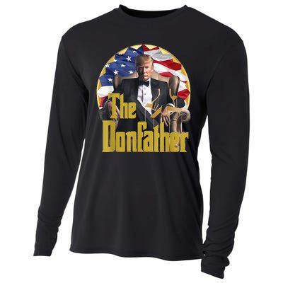 Funny Trump The Comeback Continues Gift Cooling Performance Long Sleeve Crew