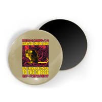 Faithful To The Cheese Japanese Horror Rat Magnet