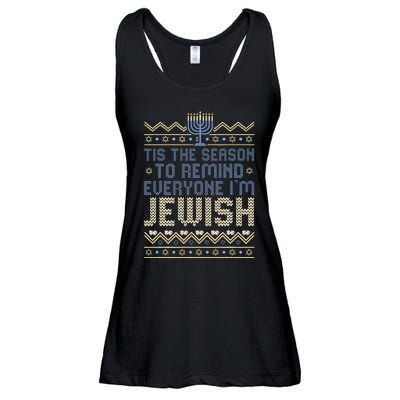 Funny Tis The Season To Remind Everyone I'm Jewish  Ladies Essential Flowy Tank