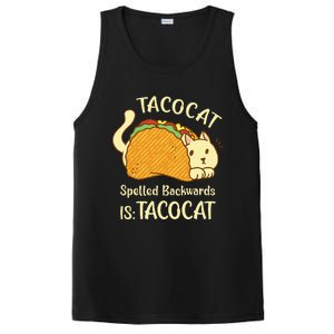 Funny TacoCat Tacocat Spelled Backward Is Tacocat PosiCharge Competitor Tank