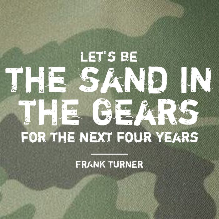 Frank Turner The Sand In The Gears Legacy Tie Dye Trucker Hat