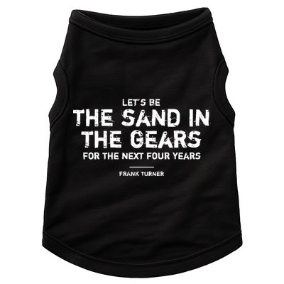 Frank Turner The Sand In The Gears Doggie Tank