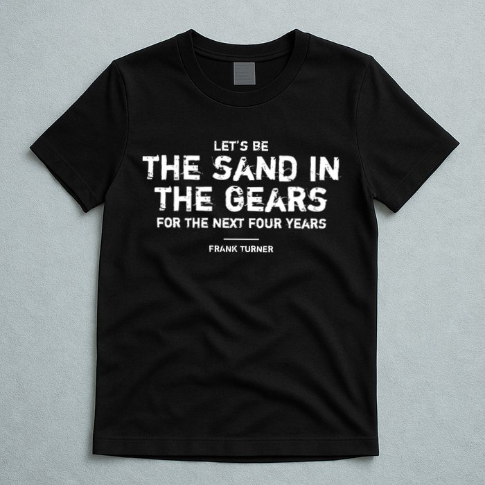Frank Turner The Sand In The Gears T-Shirt