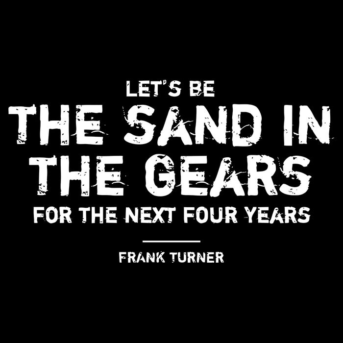 Frank Turner The Sand In The Gears 7-Panel Snapback Hat