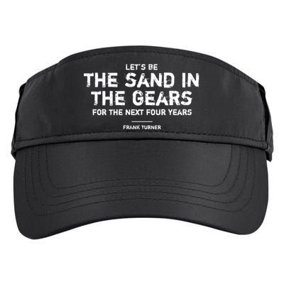 Frank Turner The Sand In The Gears Adult Drive Performance Visor