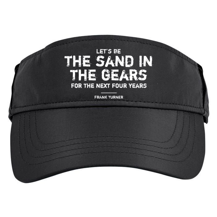 Frank Turner The Sand In The Gears Adult Drive Performance Visor