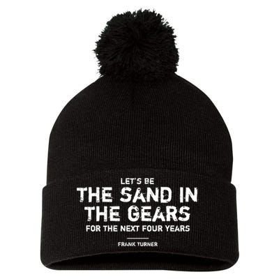 Frank Turner The Sand In The Gears Pom Pom 12in Knit Beanie