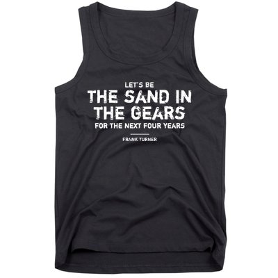Frank Turner The Sand In The Gears Tank Top