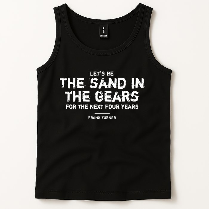 Frank Turner The Sand In The Gears Tank Top