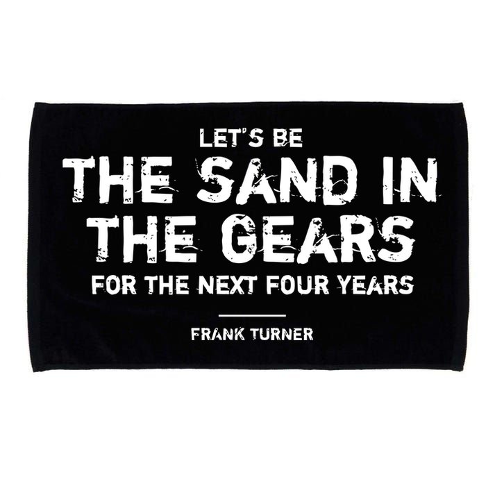 Frank Turner The Sand In The Gears Microfiber Hand Towel