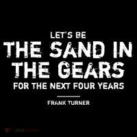 Frank Turner The Sand In The Gears Women's V-Neck T-Shirt