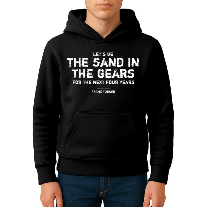 Frank Turner The Sand In The Gears Kids Hoodie