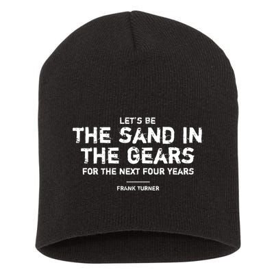 Frank Turner The Sand In The Gears Short Acrylic Beanie