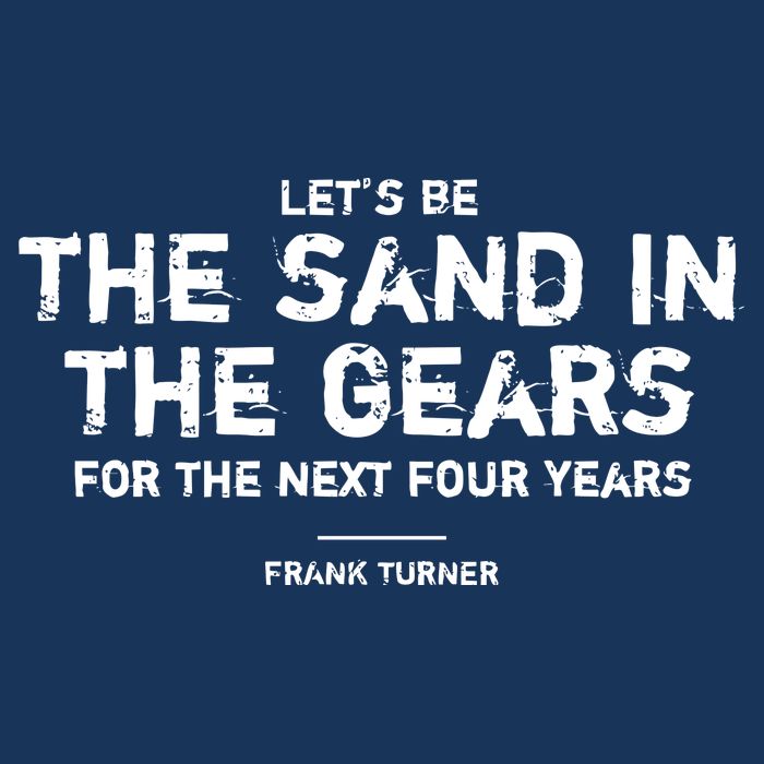 Frank Turner The Sand In The Gears Infant Baby Jersey Bodysuit