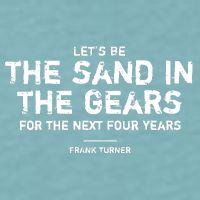 Frank Turner The Sand In The Gears Sueded Cloud Jersey T-Shirt