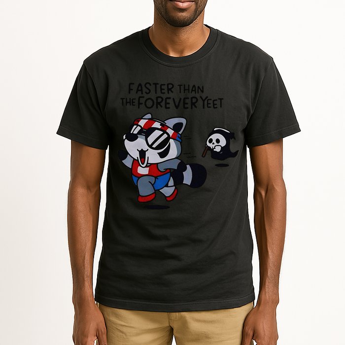 Faster Than The Forever Yeet Run Away Faster Tall T-Shirt
